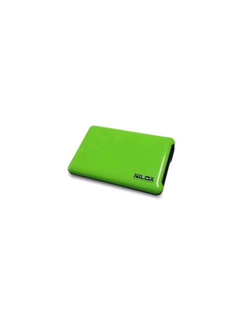 Nilox Boîte Vide pour Disque Dur, USB 3.0, Vert Pomme