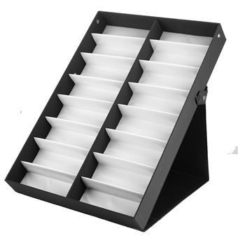 Boîte à Lunettes De Rangement 16 Cm - Format Standard - Noire - Eurobatt - Neuf
