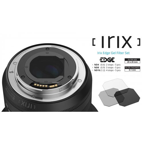 Irix Edge Gelatin - Filterkit - neutrale dichtheid (pak van 5)