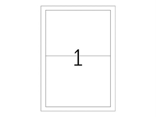HERMA SPECIAL - BLANC - 183 X 273 MM 25 UNITÉS INSERTS POUR BOÎTIERS DVD