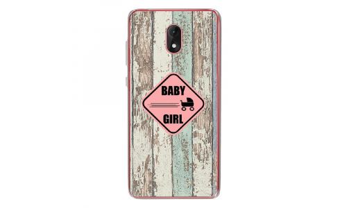 Coque souple pour Wiko Lenny 5 avec impression Motifs Baby Girl