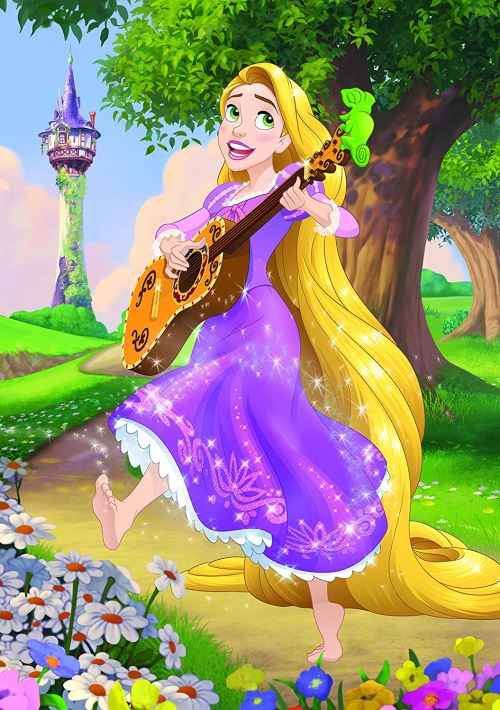 Dino Toys 422179 Puzzle Chantant Raiponce Diamant Jouet