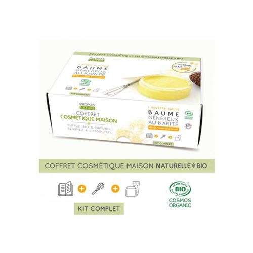 Faire ses cosmétiques - Coffret baume généreux au karité - Propos Nature
