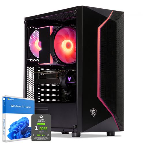 PC Pro Gaming AMD Ryzen 7 3800X, Geforce RTX 3070, 64 Go RAM DDR4, 2To SSD NVMe M.2 PCIe, 3To HDD, Wifi, Bluetooth, avec Win 10