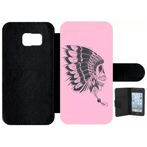 Etui À Rabat Samsung Galaxy S6 Indien Rose