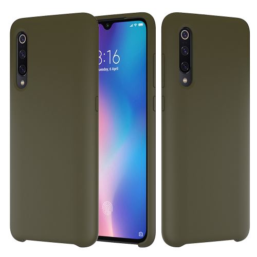 Housse étui Coque en silicone pour Xiaomi Mi Mix 3 - Vert foncé -4322