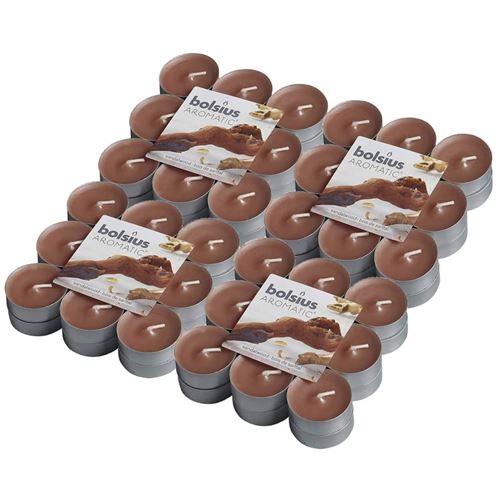 Bolsius Bougie chauffe-plat parfumée 72 pcs Santal 103626949323