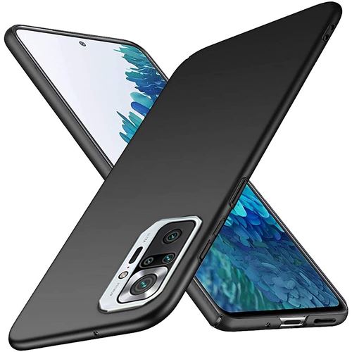 Coque pour Xiaomi Redmi Note 10 PRO 4G Souple noire flexible en Gel TPU Silicone Antichoc XEPTIO