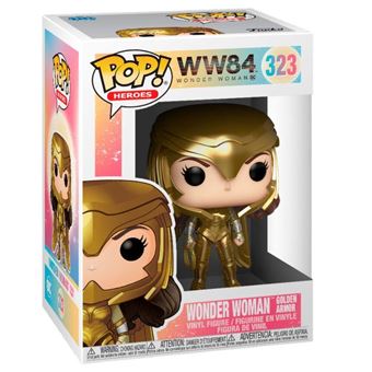 Funko Pop ! Heroes : DC Wonder Woman 1984 - Armure d'or 9 cm