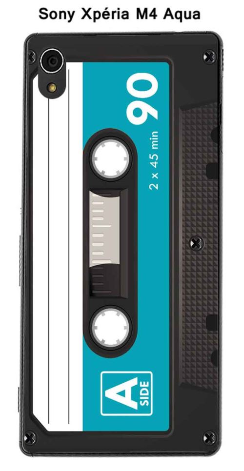 Coque K7 couleur Scuba Blue pour Sony Xpéria M4 Aqua
