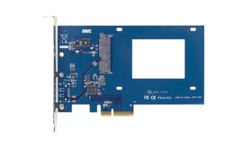 Stockage Accessoires stockage OWC Accelsior S - Carte d'extension PCIe 2.0 pour SSD SATA
