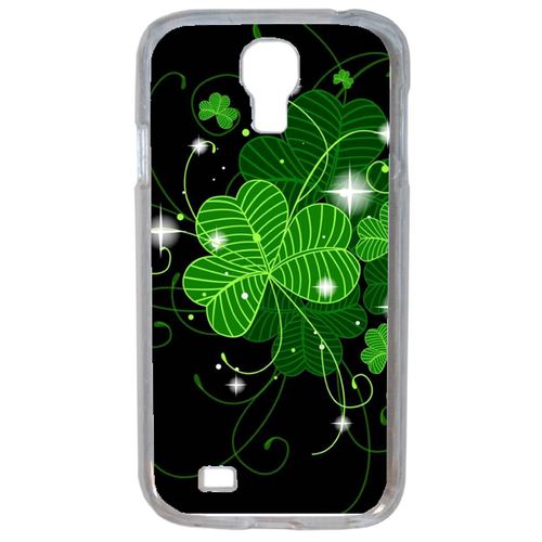 Coque Trefle Porte Bonheur Compatible Samsung Galaxy S4 Transparent