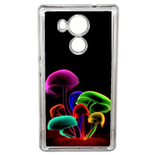 Coque Champignon 3d Illuminés Compatible Mate 8 Transparent