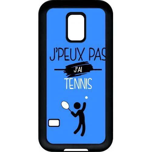 Coque samsung s5 mini j peux pas j ai tennis 12