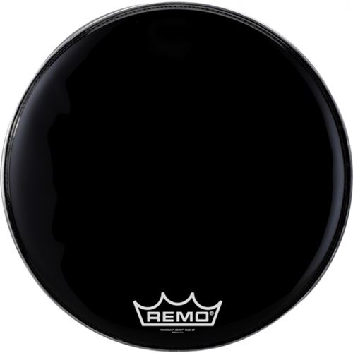 Remo PM-1422-MP - Peau Powermax Ebony 22 pour Grosse Caisse de parade