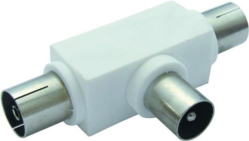 Schwaiger aSV27532 2 x FTR anschlußverteiler mS-Blanc