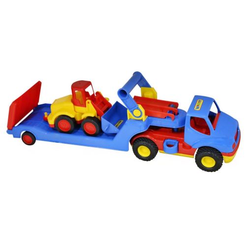 Polesie Wader Ensemble de camion et d'excavatrice 56x14,5x17cm 1450619