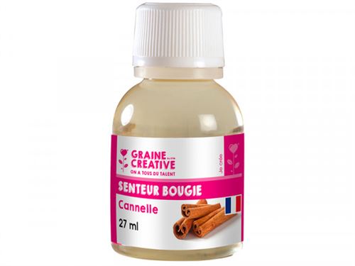 Parfum pour bougies 27 ml - Senteur cannelle - Graine Cr&eacute;ative