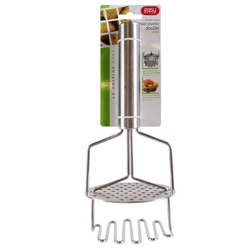 presse puree double manuel inox pomme de terre legumes ustensile cuisine