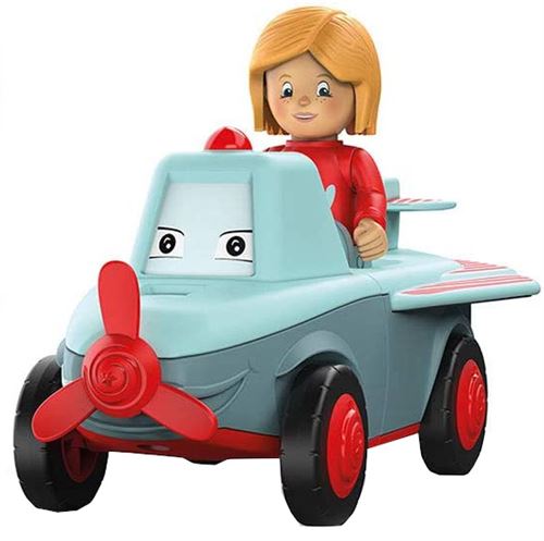 Toddys voiture-jouet Paula junior 16,5 cm rouge/bleu 2-pièces