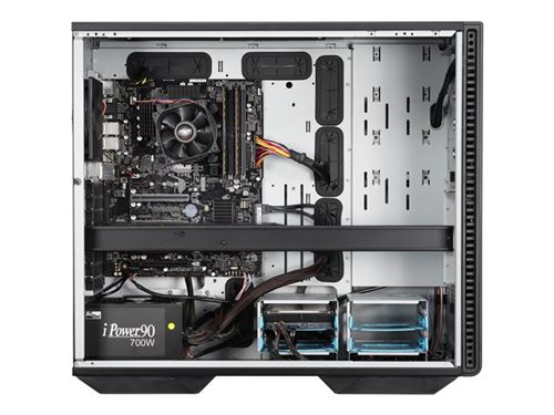ASUS Gaming Station GS30 8700004C - Towermodel - Core i7 8700 - RAM 16 GB - SSD 256 GB, HDD 2 TB - GF RTX 2080 - GigE - Windows 10 Advanced 64-bit - monitor: geen