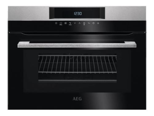 Aeg Kmk761000M - Four Combiné - Encastrable - Niche - Largeur : 56 Cm - Profondeur : 55 Cm - Hauteur : 45 Cm - Acier Inoxydable