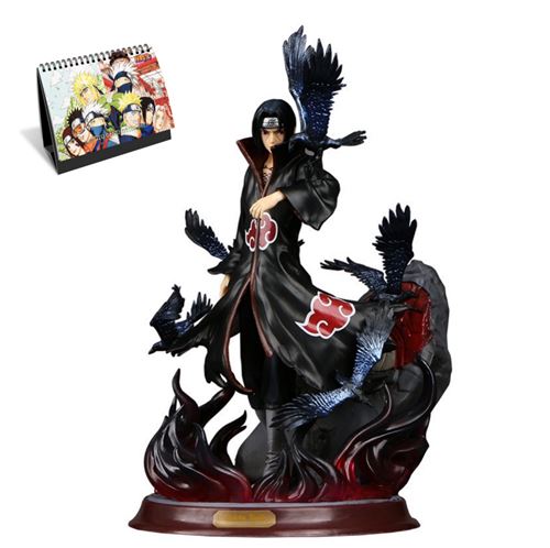 Figurine Naruto Shuppuden Uchiha Itachi 26 cm avec Calendrier Naruto 2021 en français