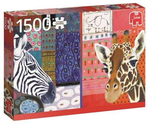 Puzzle 1500 Pièces : Eugen Stross - Art Africain, Jumbo