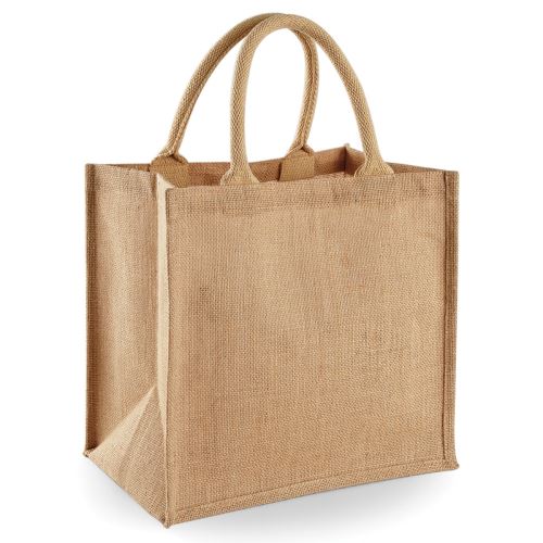 Westford Mill - Sac en jute (14 litres) (Taille unique) (Noir/Noir) - UTBC2792