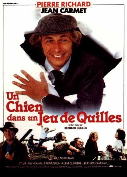 Un Chien Dans Un Jeu De Quilles - AFFICHE CINEMA ORIGINALE