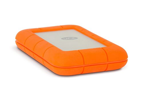 LaCie Rugged Thunderbolt USB-C 5To, disque dur externe mobile - STFS5000800 (1x Thunderbolt, 1X USB-C)