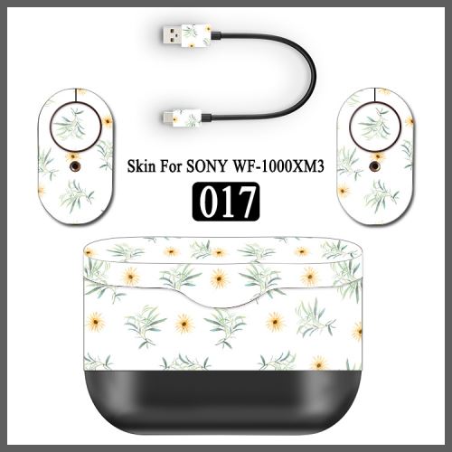 Autocollant Stickers Skin de Protection pour Sony WF-1000XM3 #16