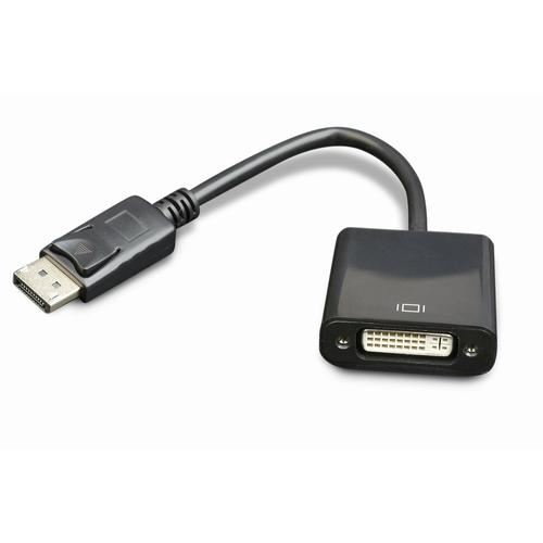 Gembird - Adaptateur vidéo - DisplayPort (M) pour DVI-I (F) - DisplayPort 1.0 - 10 cm - noir