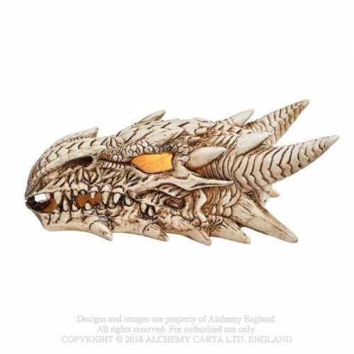 Ornement Illuminé De Crâne De Dragon