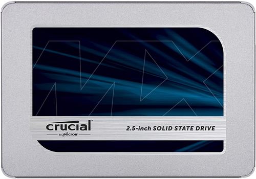 Crucial 500Go CT500MX500SSD1 SSD interne MX500-jusqu'à 560 Mo/s (3D NAND, SATA, 2,5 pouces)