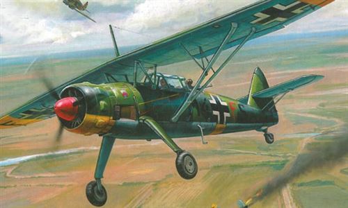 Henschel He126B Zvezda 1/144
