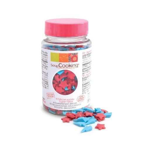 Décors sucrés Super héros - Pot 55 g