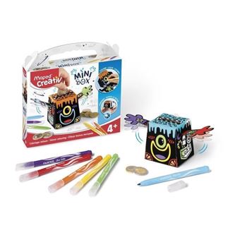 Coffret Mini Maped Coloriage velours Tirelire