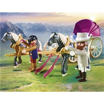Jeu Playmobil Princess Fontaine Royale avec licorne et personnages