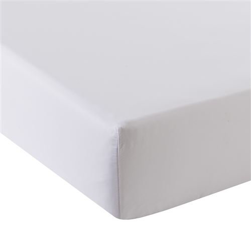 Drap Housse Songe Blanc - 200/200 - Drouault