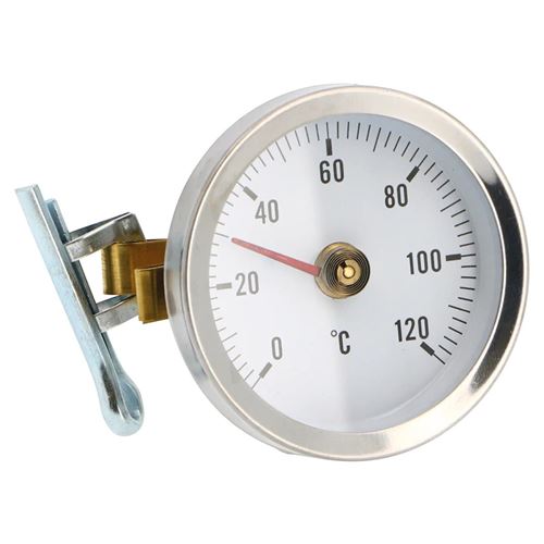 Thermomètre applique à bracelet - Diamètre cadran: 63 mm THERMADOR