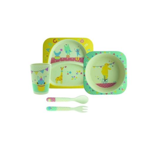 DODIE Set repas Le Cirque - Décors colorés
