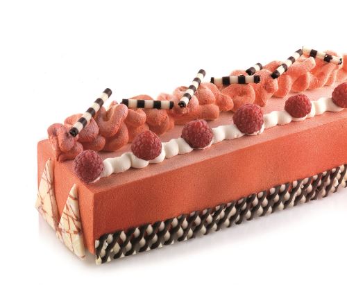Mallard ferriere - moule silicone 4 buches carrees