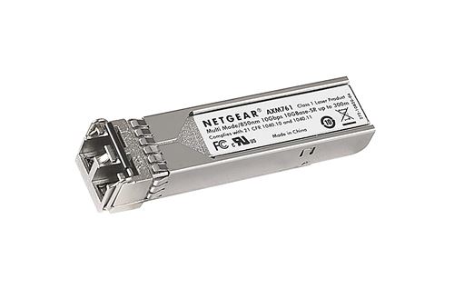 Netgear ProSAFE AXM761-10000S Module Fibre SFP+ Switch Manageable SNMP Niveau 3 48 Ports plus 4 Slots 10Gigabit Ethernet SR (Short Reach)