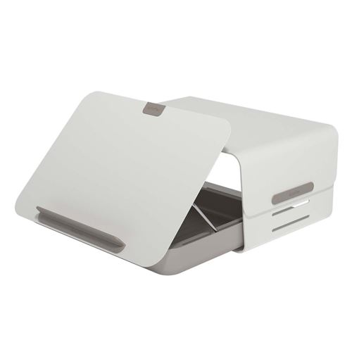 Dataflex DF-45220 Set de bureaux à tiroir Bento Standard et Storage Addit 220 20 kg, blanc