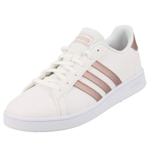 Chaussures mode ville Adidas Granvl court 2.0 k junior Blanc taille : 32 réf : 48172