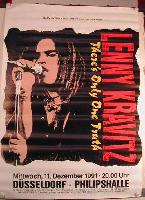 Kravitz Lenny - 59x84 cm - AFFICHE / POSTER