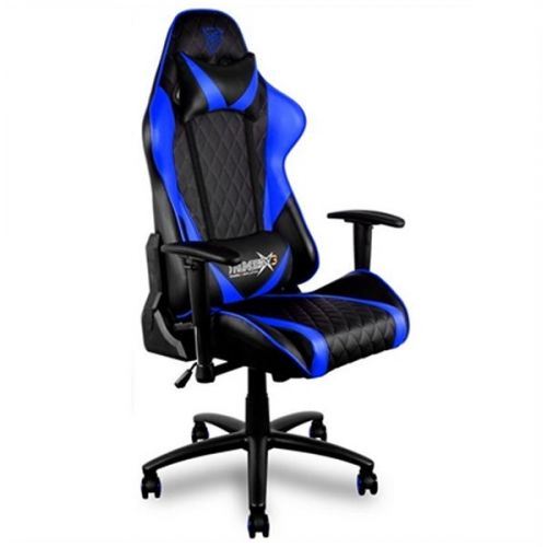 Chaise de jeu Tacens THUNDERX3 TGC15BB Métal PVC Noir Bleu