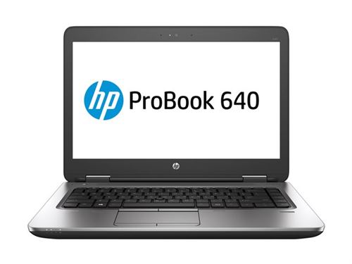 HP ProBook 640 G2 Notebook - Intel Core i5 - 6200U / jusqu'à 2.8 GHz - Win 10 Pro 64 bits - HD Graphics 520 - 8 Go RAM - 256 Go SSD NVMe - graveur de