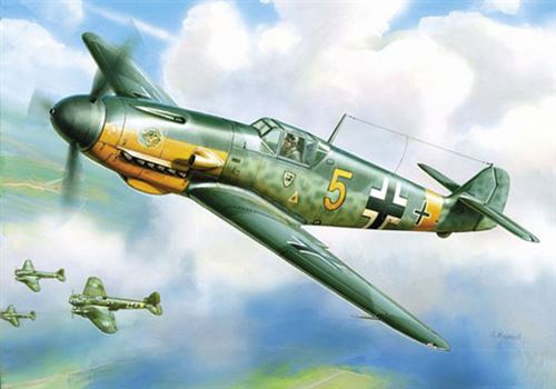 Messerschmitt BF109F-2 Zvezda 1/144